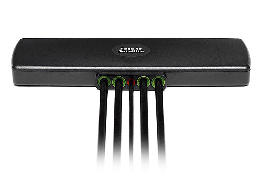 2J4A50PCFa 4G/LTE, GNSS, Wi-Fi, ISM adhesive mount Antenna 5-in-1 IP67/IP69K