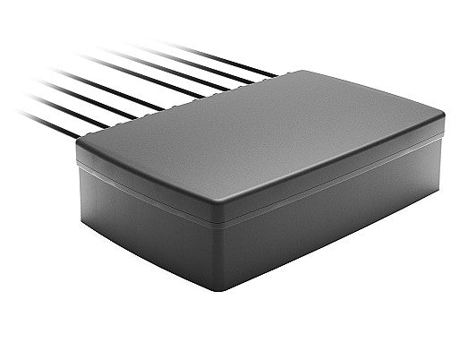 2J4H85Me 5G, Wi-Fi 6E/7, ISM Magnetfußantenne 8-in-1 SMA-M/RPSMA-M 300cm