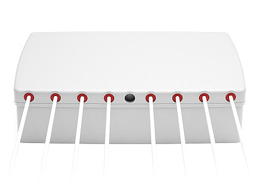 2J4H85Me 5G, Wi-Fi 6E/7, ISM Magnetfußantenne 8-in-1 SMA-M/RPSMA-M 300cm