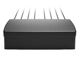 2J4H85Me 5G, Wi-Fi 6E/7, ISM Magnetfußantenne 8-in-1 SMA-M/RPSMA-M 300cm