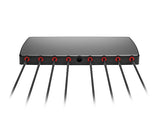 2J4H85Pe 5G, Wi-Fi 6E/7, ISM adhesive mount Antenna 8-in-1 SMA-M/RPSMA-M 300cm