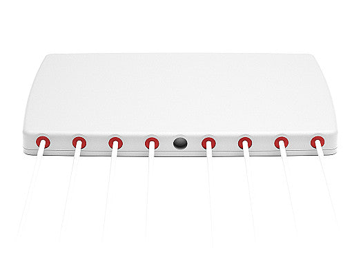 2J4H85Pe 5G, Wi-Fi 6E/7, ISM adhesive mount Antenna 8-in-1 SMA-M/RPSMA-M 300cm