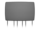 2J4H85Pf 5G, Wi-Fi 6E/7, ISM adhesive mount Antenna 6-in-1 SMA-M/RPSMA-M 300cm IP69