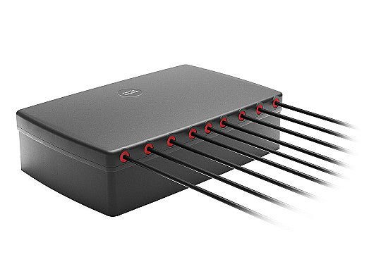 2J4H86MGFf 5G, GNSS, Wi-Fi 6E/7, ISM Magnetische Montageantenne 9-in-1 SMA-M/RPSMA-M 300cm IP67/IP69