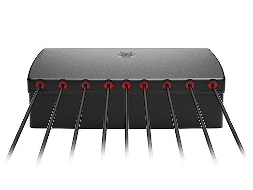 2J4H86MGFf 5G, GNSS, Wi-Fi 6E/7, ISM Magnetische Montageantenne 9-in-1 SMA-M/RPSMA-M 300cm IP67/IP69