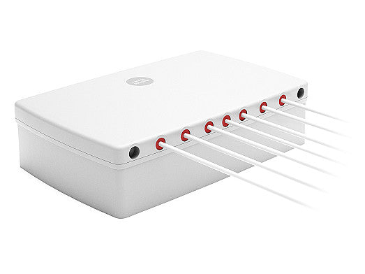 2J4H86MGFl 5G, GNSS, Wi-Fi 6E/7, ISM Magnetische Montageantenne 7-in-1 SMA-M/RPSMA-M 300cm