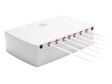 2J4H86MGFl 5G, GNSS, Wi-Fi 6E/7, ISM Magnetische Montageantenne 7-in-1 SMA-M/RPSMA-M 300cm