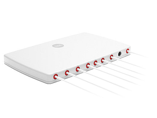 2J4H86PGFg 5G, Wi-Fi 6E/7, GNSS adhesive mount Antenna 8-in-1 SMA-M/RPSMA-M 300cm IP67/IP69