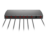 2J4H86PGFg 5G, Wi-Fi 6E/7, GNSS adhesive mount Antenna 8-in-1 SMA-M/RPSMA-M 300cm IP67/IP69