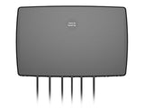 2J4H86PGFm 5G, GNSS, Wi-Fi 6E/7, ISM adhesive mount Antenna 6-in-1 SMA-M/RPSMA-M 300cm