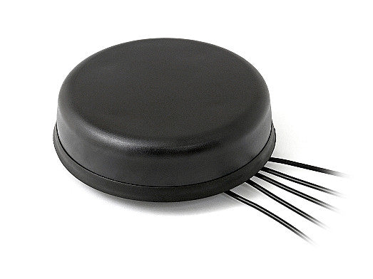 2J6550BGFa 4G/LTE, GNSS, Wi-Fi, ISM screw mount Antenna 5-in-1