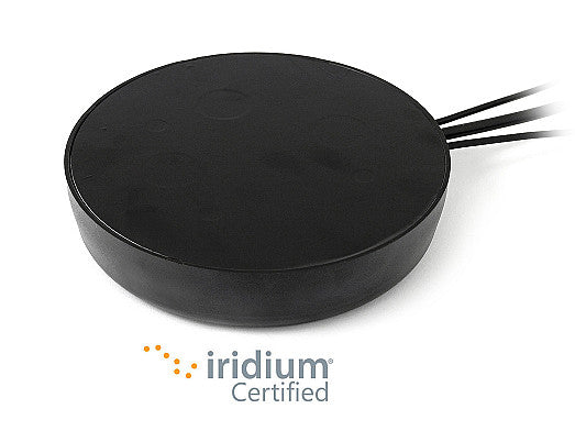 2J6552MGF Cellular, GNSS, Iridium magnetic mount Antenna 3-in-1 SMA-M 300cm