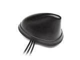 2J8750BGF 4G/LTE, GNSS, Wi-Fi, ISM screw mount Antenna Shark Fin 3-in-1 SMA-M 300cm