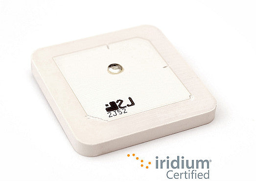 2JCP3642601a Iridium ceramic patch Antenna thru-hole mount internal