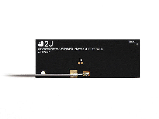 2JF0724P 4G/LTE adhesive mount flexible Antenna U.FL 15cm