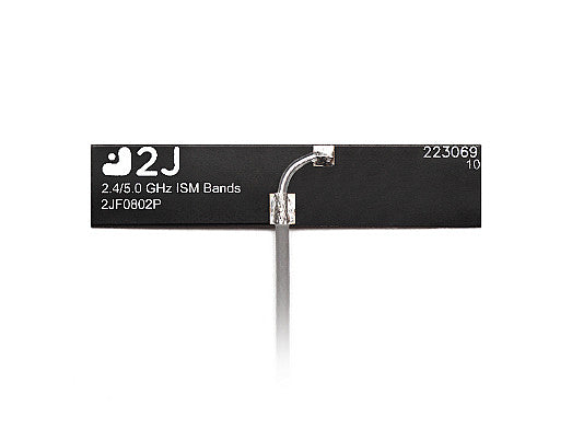 2JF0802P Wi-Fi 6E/7, ISM Antenne Klebehalterung flexible Leiterplatte U.FL 10cm