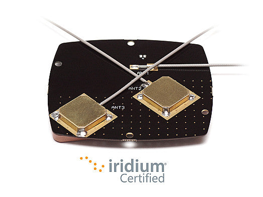 2JP0175BGF 4G/LTE, GNSS, Iridium eingebettete Schraubmontage Antenne 3-in-1 SMA-M 20cm